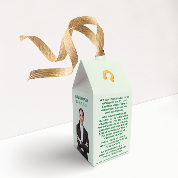 Don't Rely On Luck To Sell Your Home St. Patrick's Day Pop By Box | Real Estate | 39-BX1 Holiday Pop By Box Market Dwellings