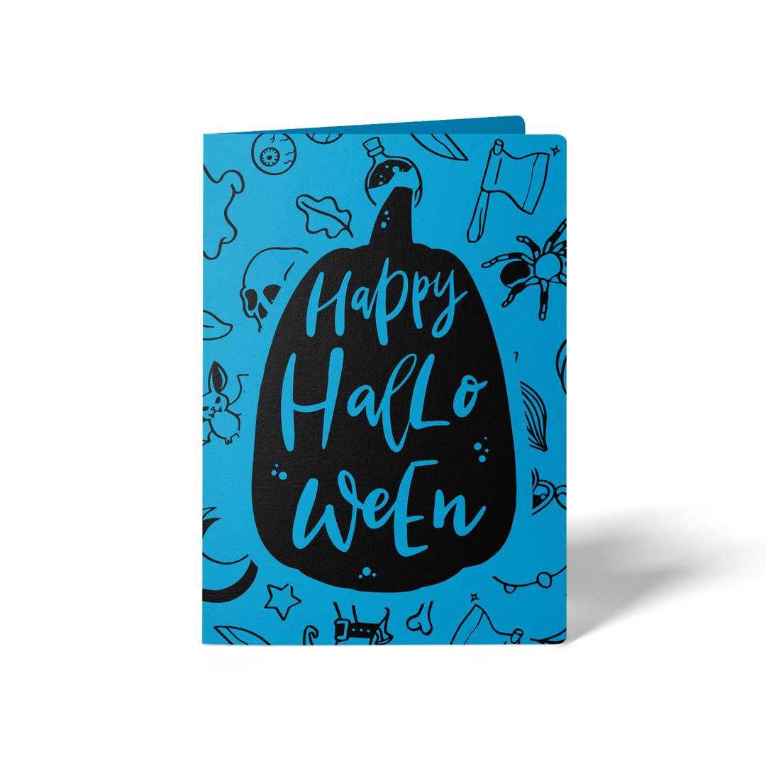 Set of Happy Halloween Greeting Cards | Envelopes Included Greeting Card Market Dwellings ARCTIC