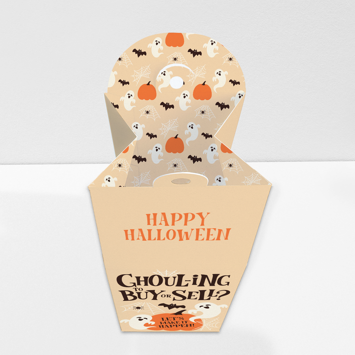 Ghoul-ing to Buy or Sell? Pop By Box | Real Estate | 67-BX1 Holiday Pop By Box Market Dwellings