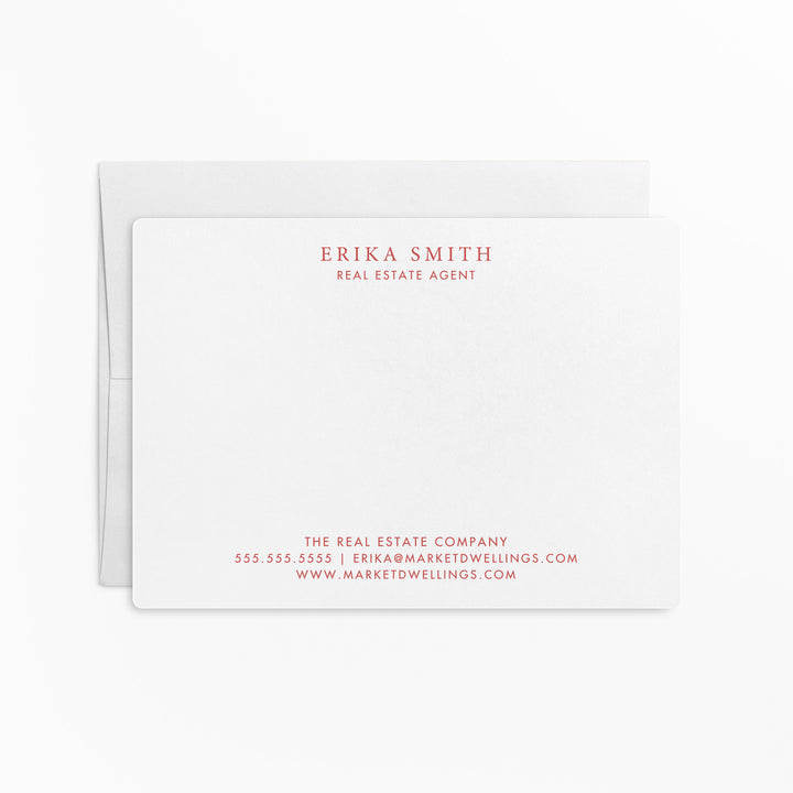 Customizable | Set of Good Vibes Notecards | Envelopes Included | M17-M006-AB Mailer Market Dwellings