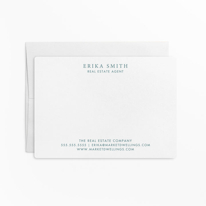 Customizable | Set of Good Vibes Notecards | Envelopes Included | M17-M006-AB Mailer Market Dwellings