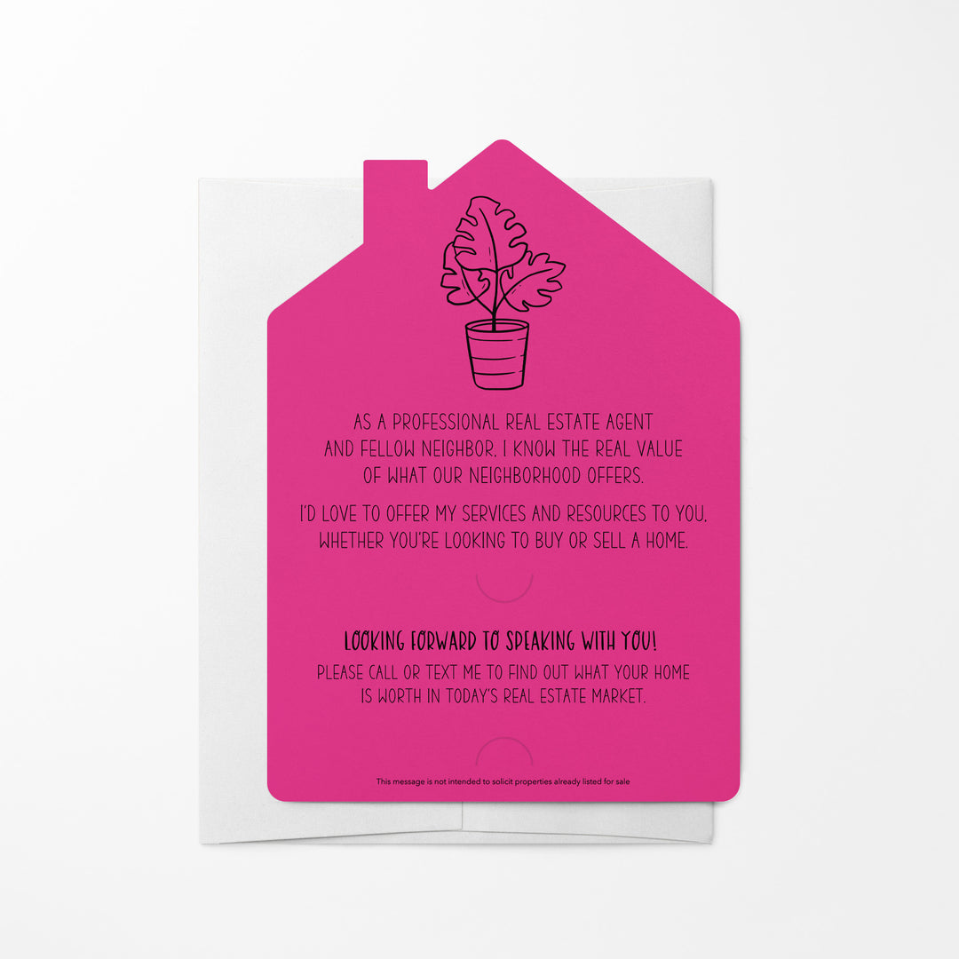 Set of Hey There Neighbor Real Estate Mailers | Envelopes Included  | M25-M001