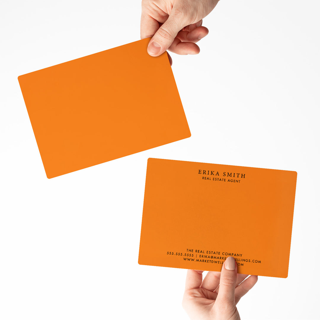 Customizable | Set of Stationery Notecards | Envelopes Included | M3-M006 Mailer Market Dwellings