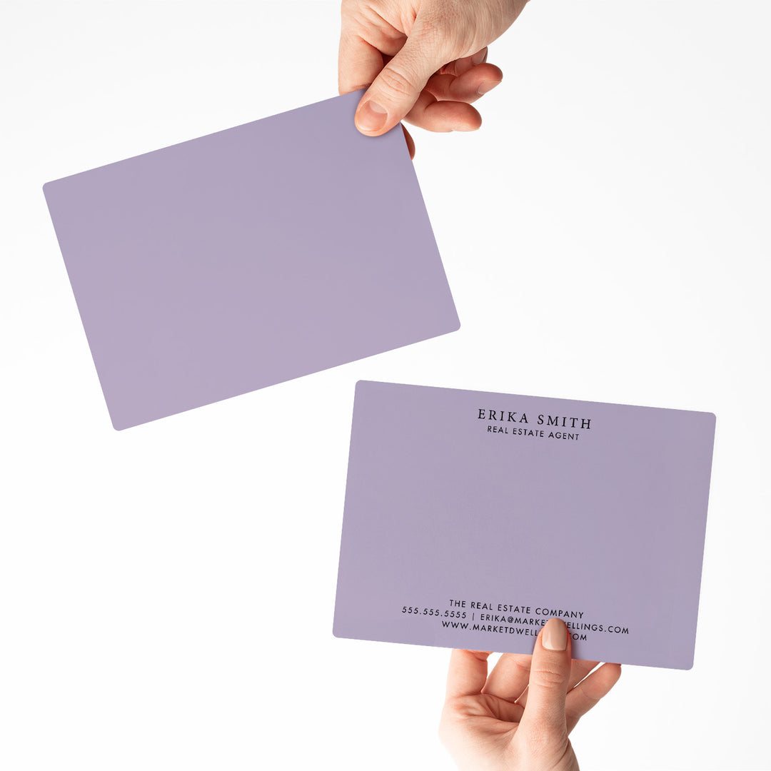 Customizable | Set of Stationery Notecards | Envelopes Included | M3-M006 Mailer Market Dwellings