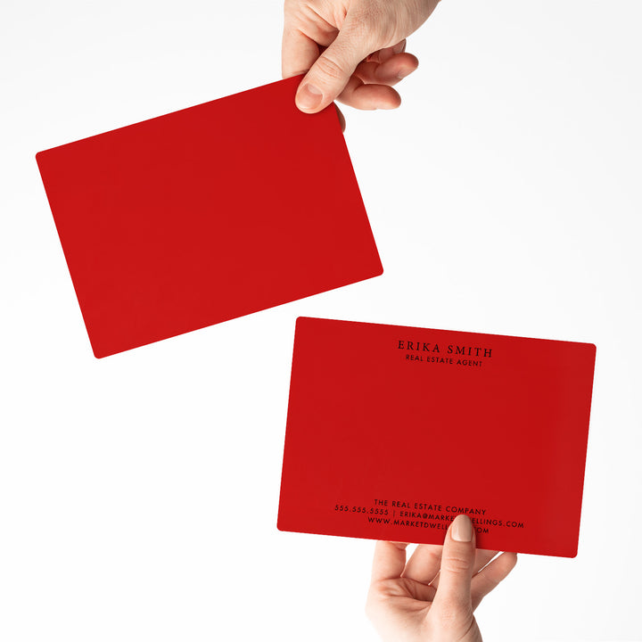 Customizable | Set of Stationery Notecards | Envelopes Included | M3-M006 Mailer Market Dwellings