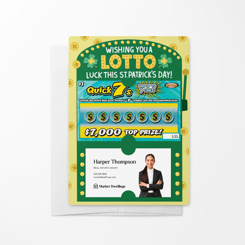 Wishing You A Lotto Luck This St. Patrick's Day! | Lotto Mailers with Envelopes Mailer Market Dwellings
