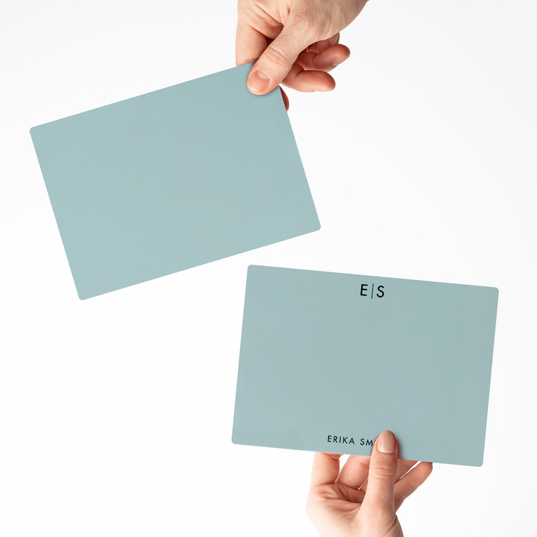 Customizable | Set of Stationery Notecards | Envelopes Included | M5-M006 Mailer Market Dwellings