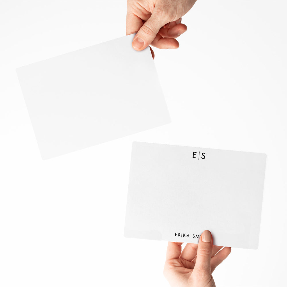 Customizable | Set of Stationery Notecards | Envelopes Included | M5-M006 Mailer Market Dwellings