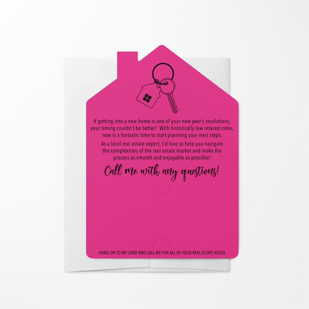 Set of New Year, New Home New Years Mailers | Envelopes Included | M6-M001
