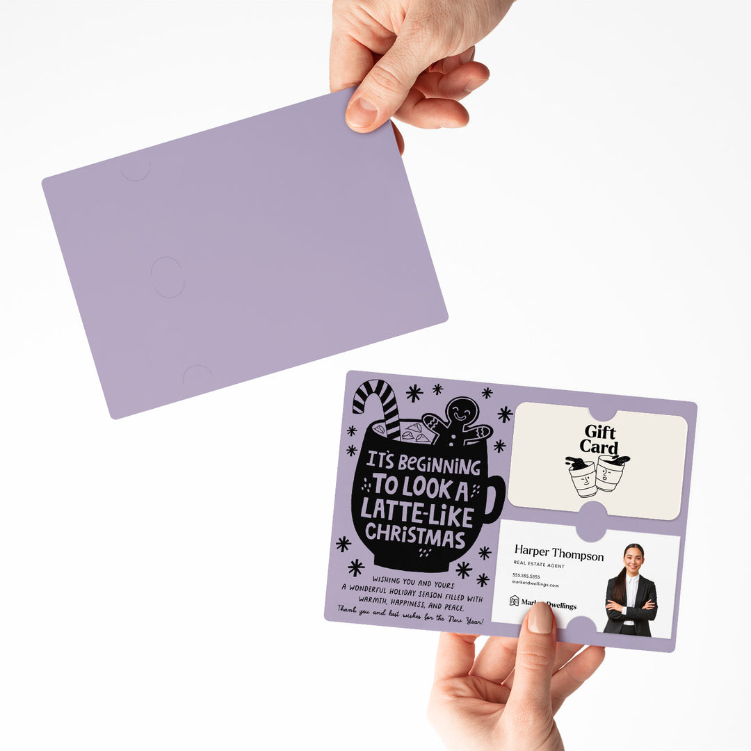 Set of It's Beginning To Look Latte-Like Christmas  | Christmas Mailers | Envelopes Included | M84-M008