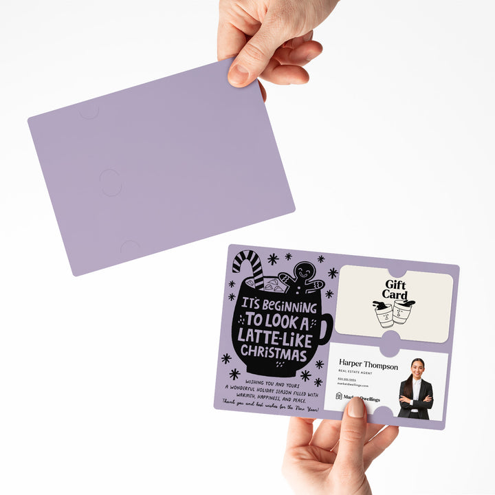 Set of It's Beginning To Look Latte-Like Christmas  | Christmas Mailers | Envelopes Included | M84-M008