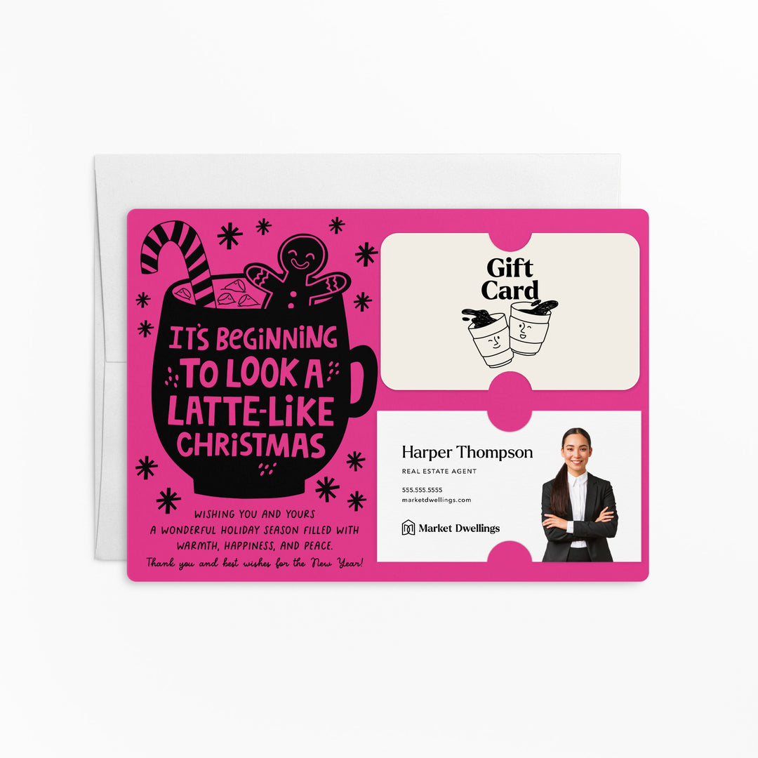 Set of It's Beginning To Look Latte-Like Christmas  | Christmas Mailers | Envelopes Included | M84-M008