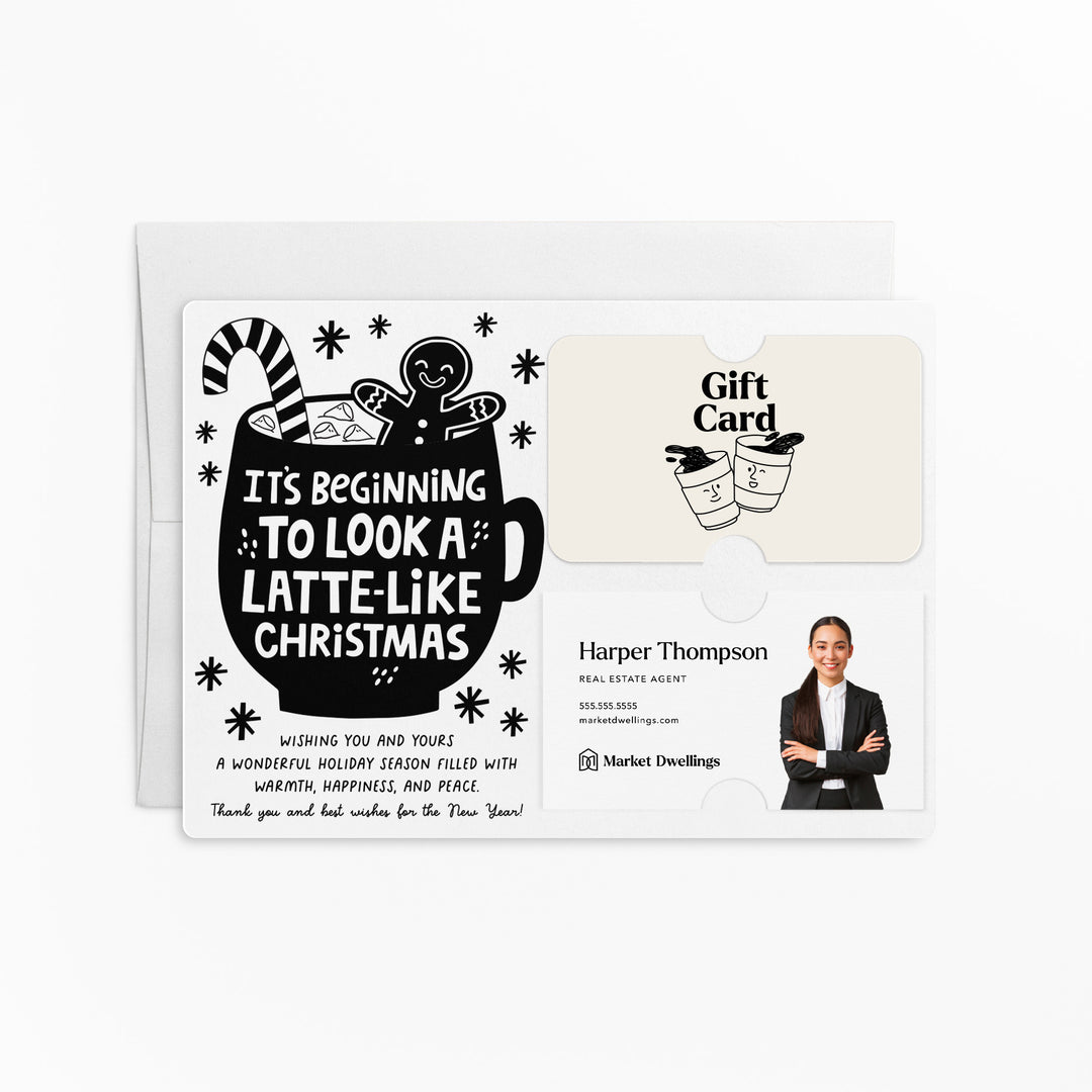 Set of It's Beginning To Look Latte-Like Christmas  | Christmas Mailers | Envelopes Included | M84-M008