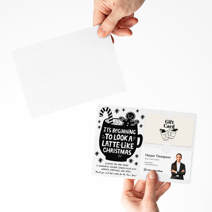 Set of It's Beginning To Look Latte-Like Christmas  | Christmas Mailers | Envelopes Included | M84-M008
