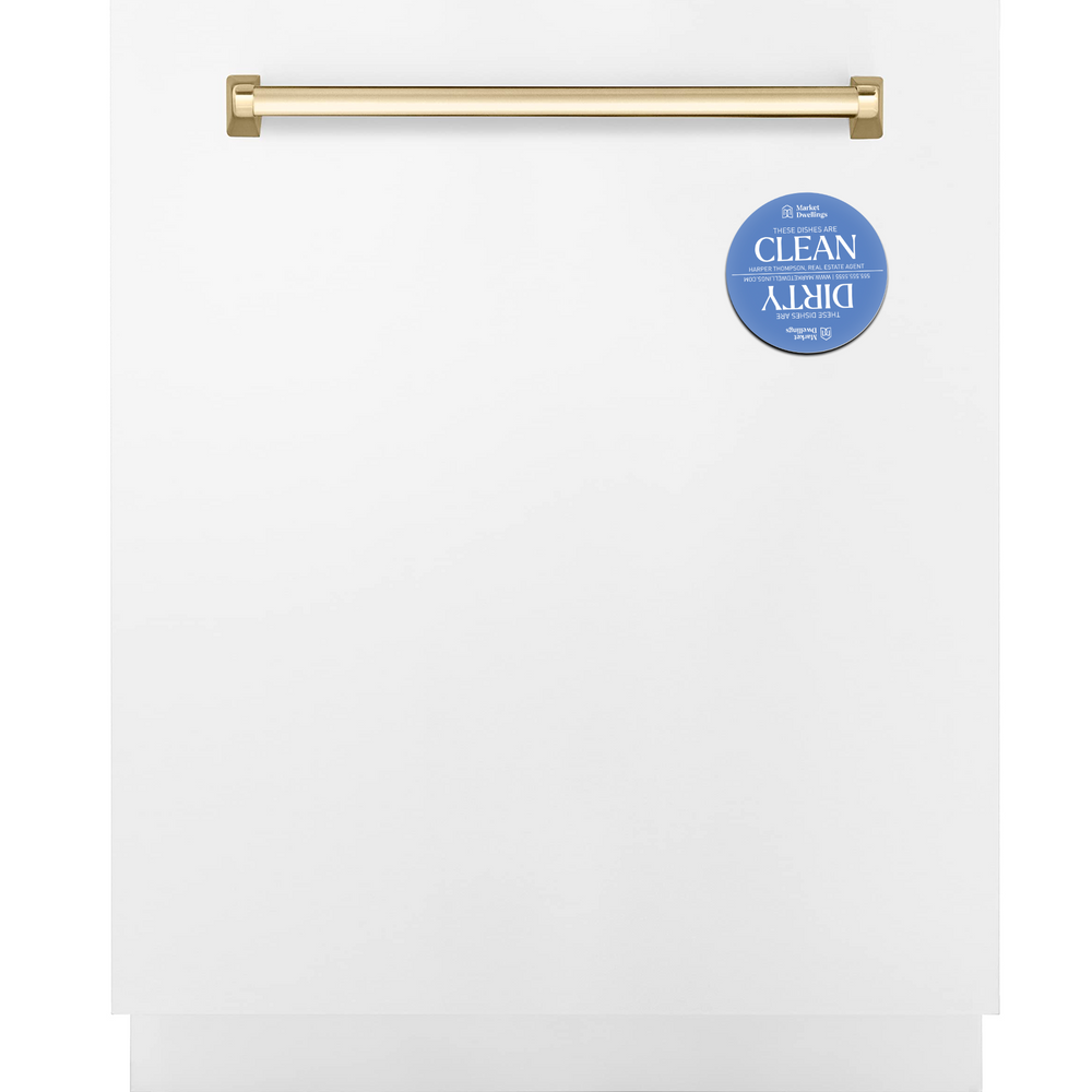 Customizable | Clean/Dirty Dishwasher Magnets | DSM-22 Magnet Market Dwellings