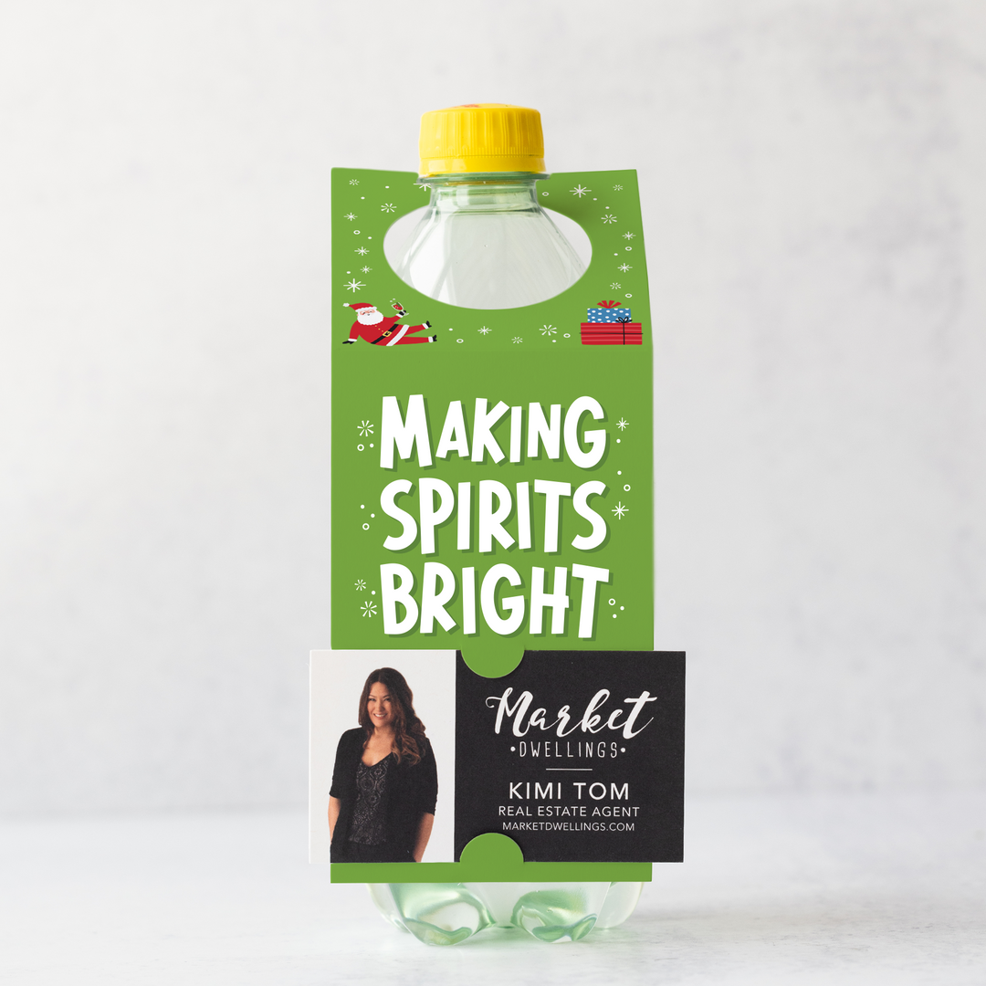 Making Spirits Bright | Christmas Bottle Tags | 72-BT001