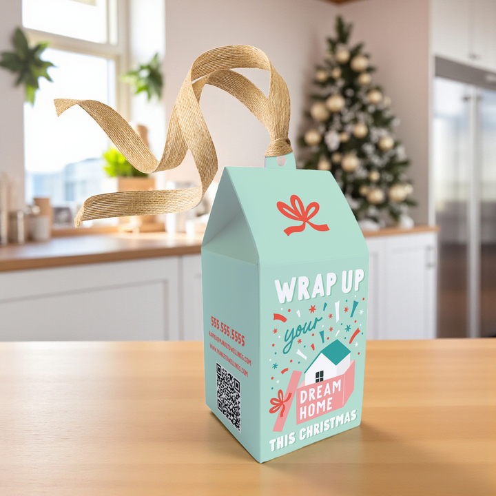 Wrap Up Your Dream Home This Christmas Pop By Box | Real Estate | 24-BX1-AB Holiday Pop By Box Market Dwellings