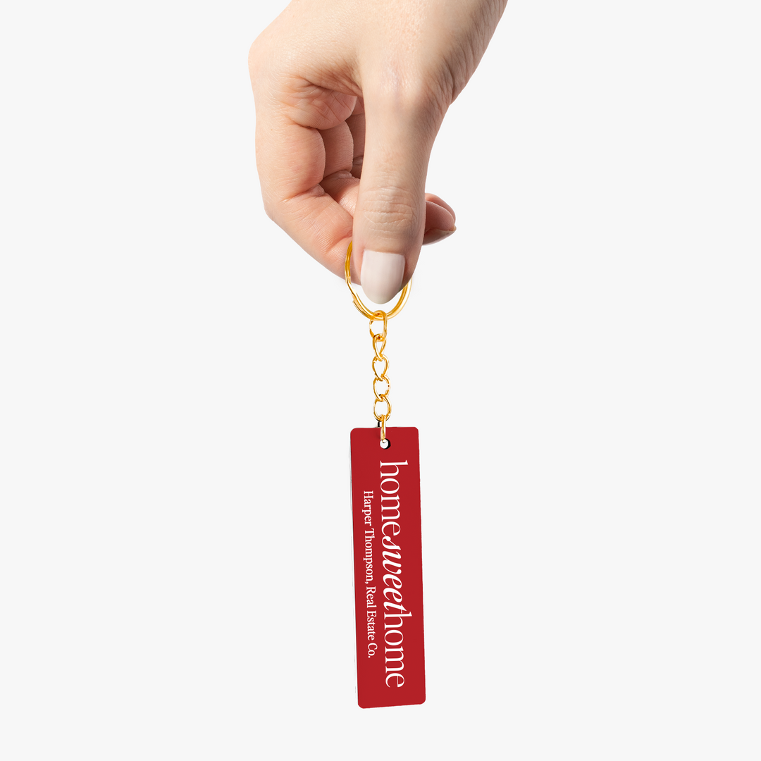 Customizable Home Sweet Home Keychains