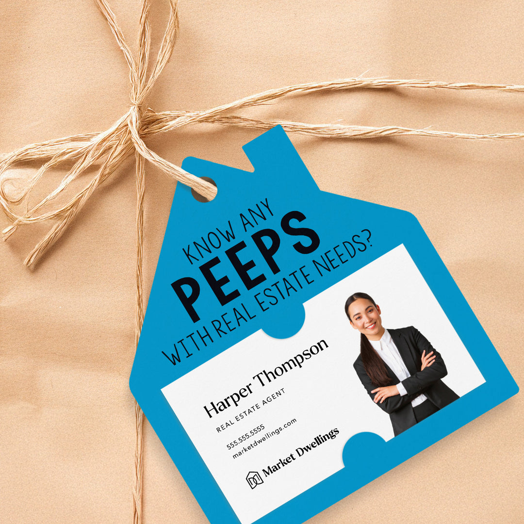 Know Any Peeps with Real Estate Needs | Gift Tags Gift Tag Market Dwellings
