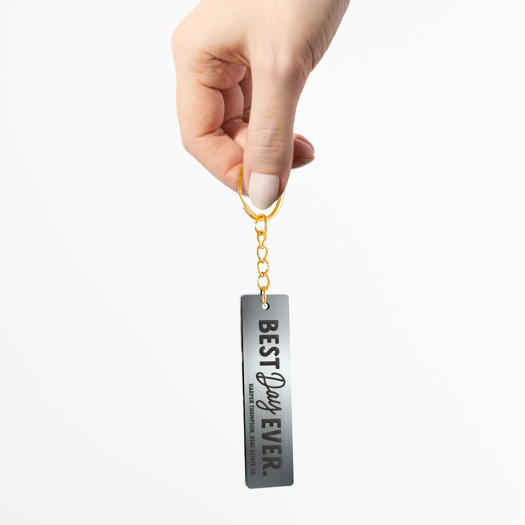 Customizable Best Day Ever Keychains