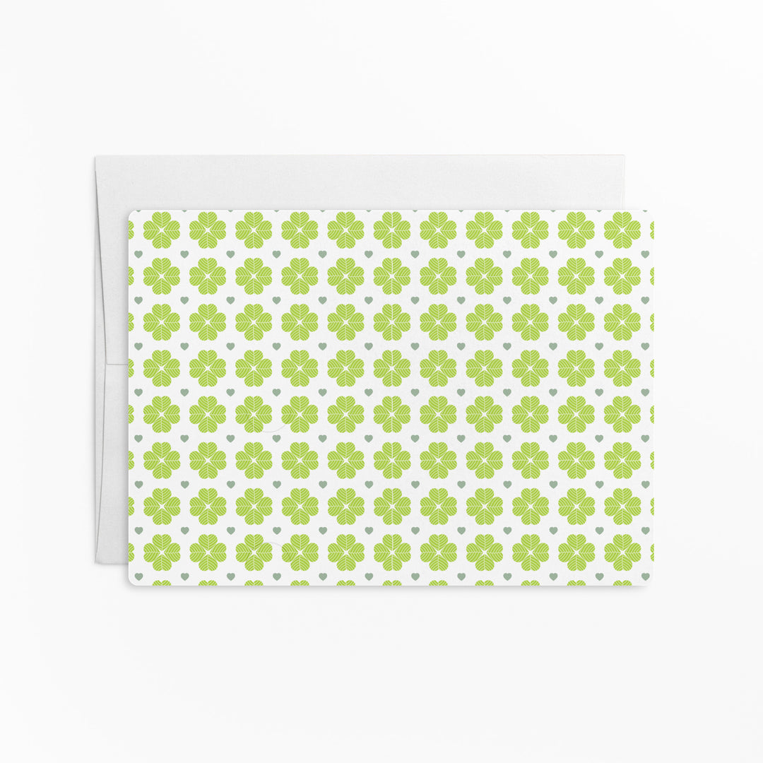 Set of "A Good Client is Like a Four Leaf Clover" Double Sided Mailers | Envelopes Included | SP1-M003 Mailer Market Dwellings