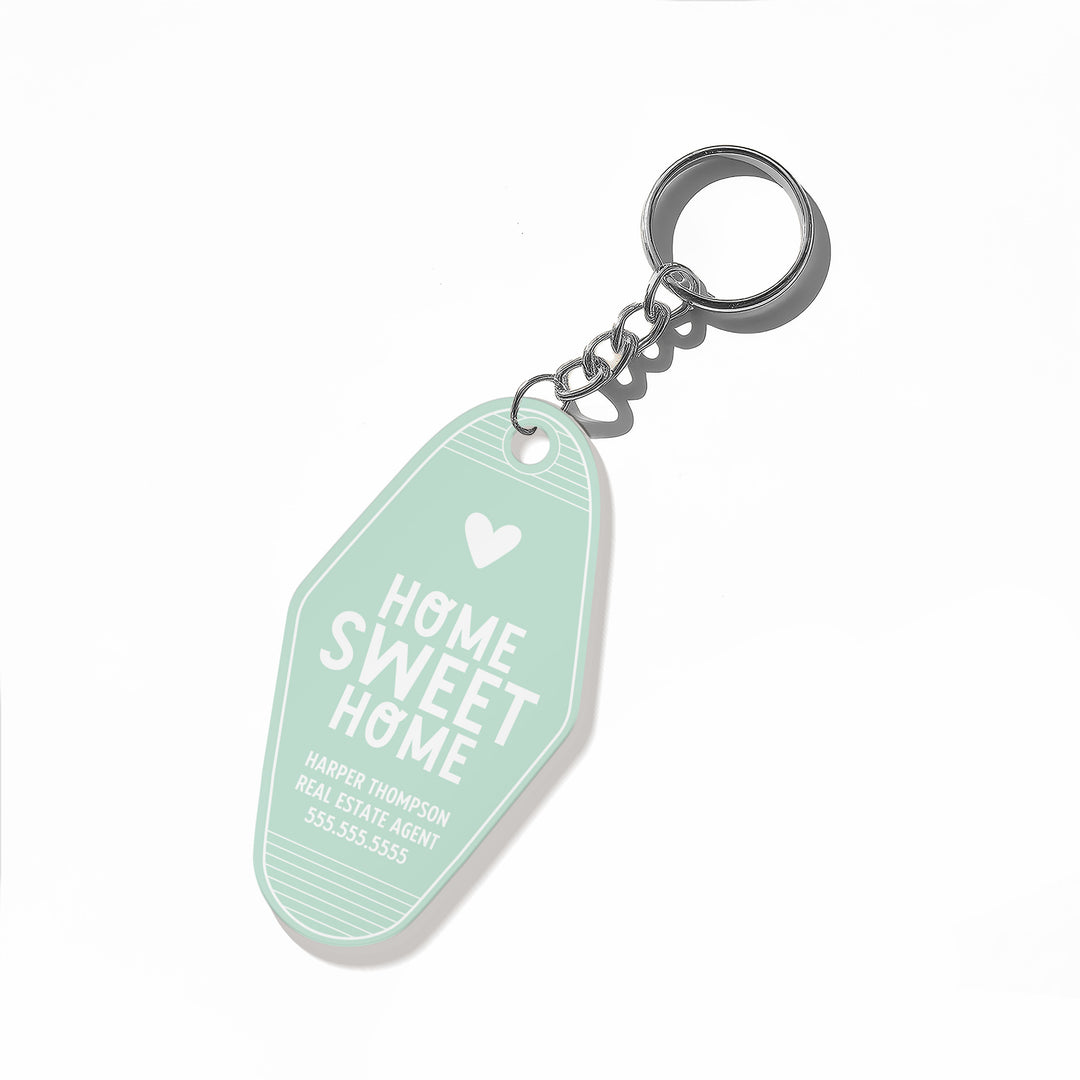 Customizable Home Sweet Home Keychains