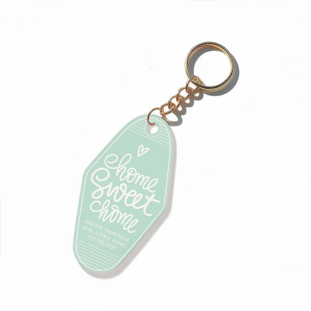 Customizable Home Sweet Home Keychains