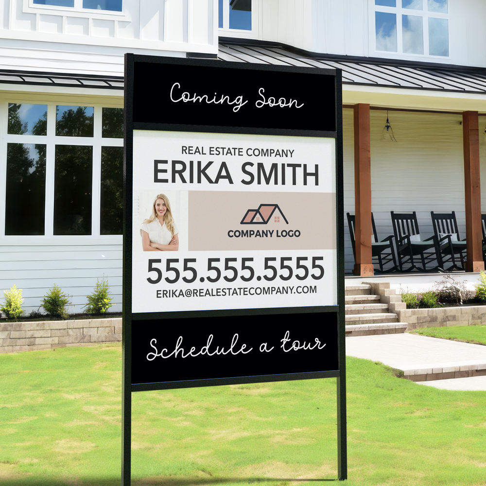Set of 10 | Customizable Real Estate Sign Riders | DSR-4 Sign Rider Market Dwellings