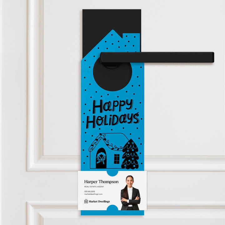 Happy Holidays Door Hangers Holiday Door Hanger Market Dwellings ARCTIC
