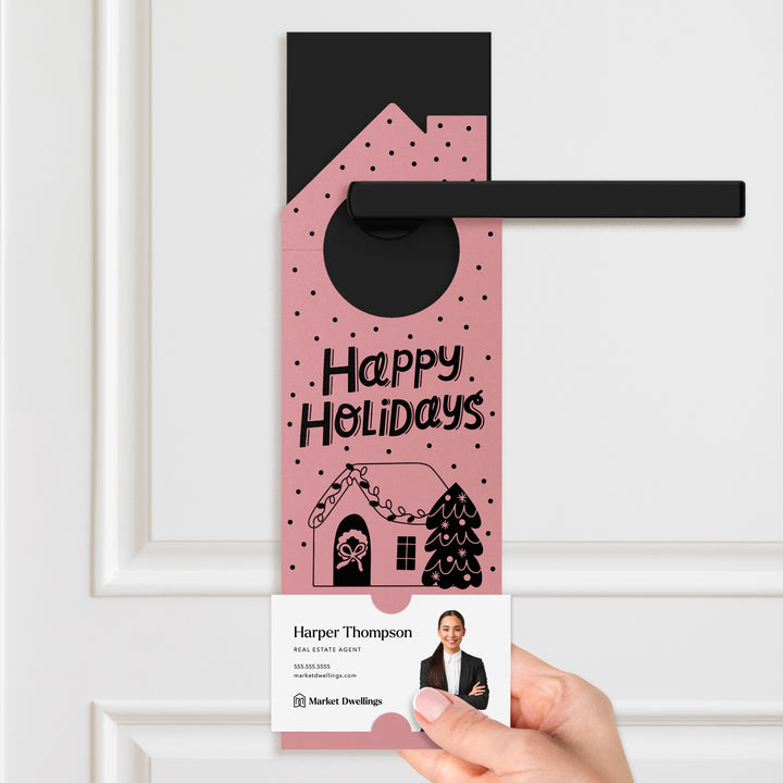 Happy Holidays Door Hangers