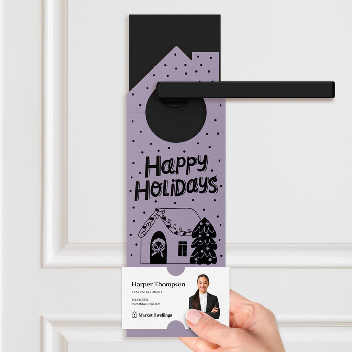 Happy Holidays Door Hangers