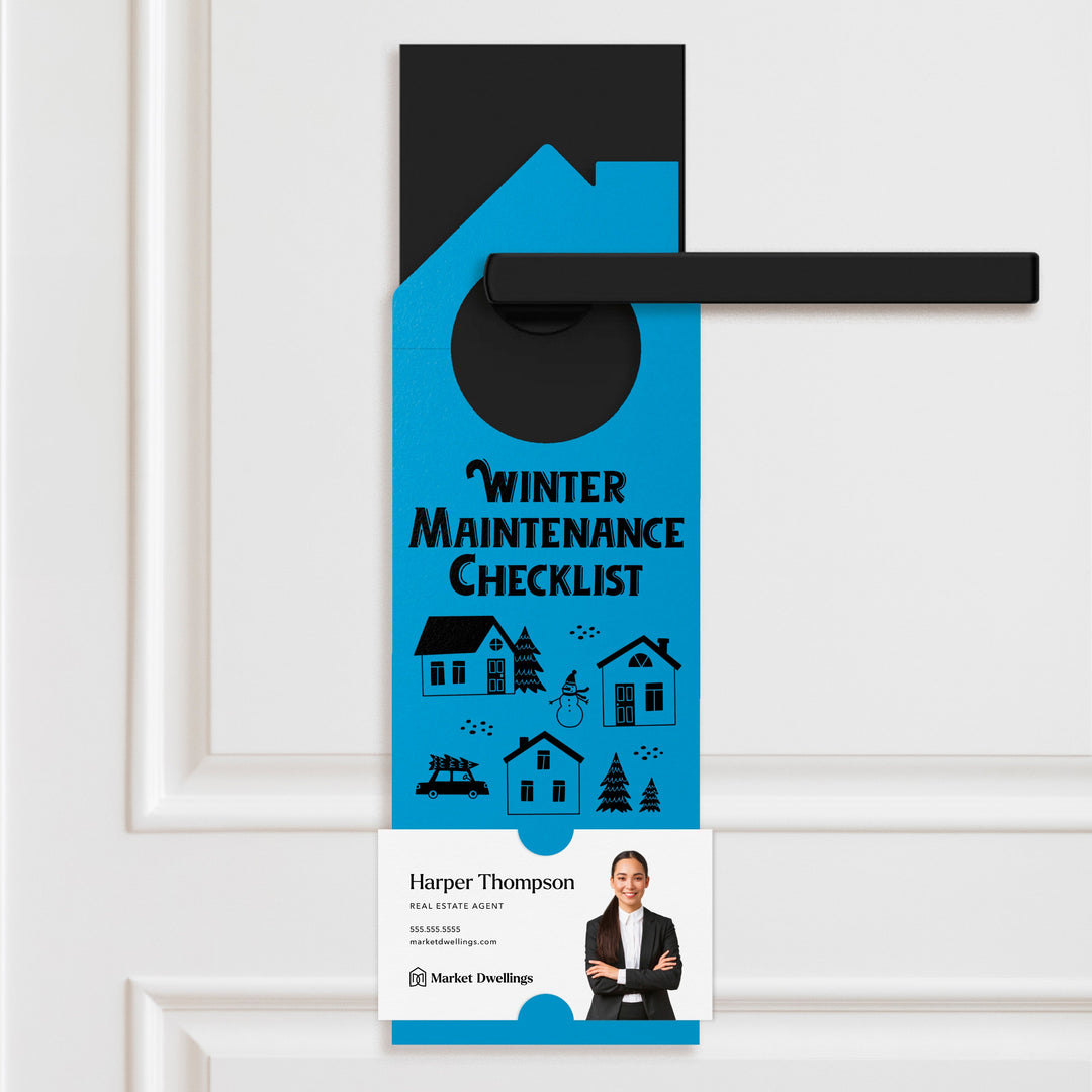 Winter Maintenance Checklist Door Hangers Season Door Hanger Market Dwellings ARCTIC