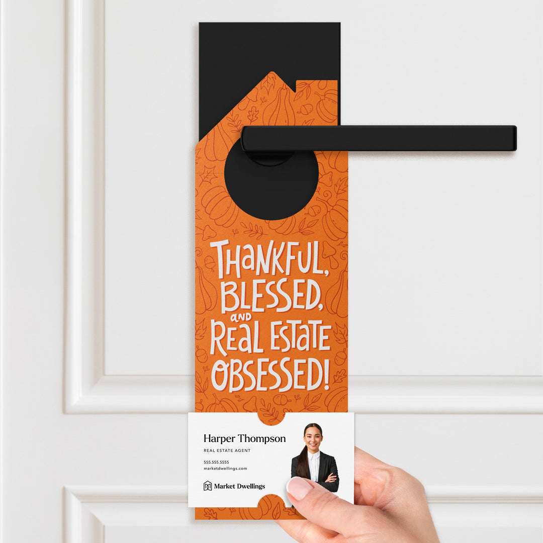 Thankful, Blessed, And Real Estate Obsessed! Door Hangers Holiday Door Hanger Market Dwellings