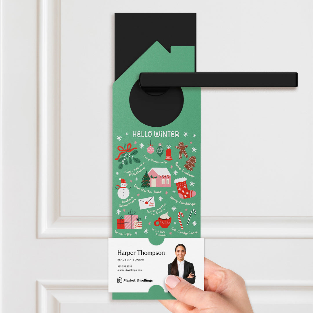 Ideas For Winter Activities Door Hangers Season Door Hanger Market Dwellings