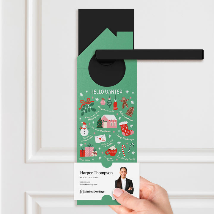 Ideas For Winter Activities Door Hangers Season Door Hanger Market Dwellings