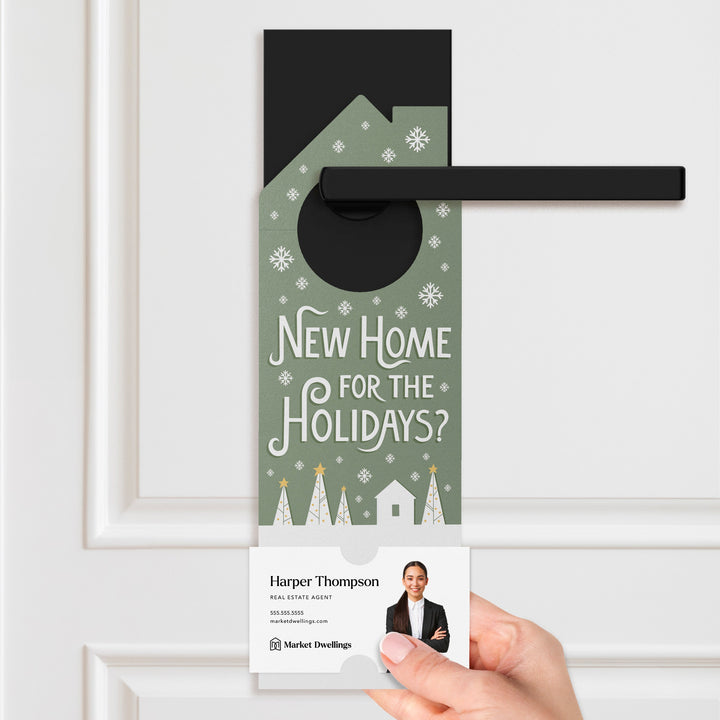 New Home For The Holidays? Door Hangers Holiday Door Hanger Market Dwellings