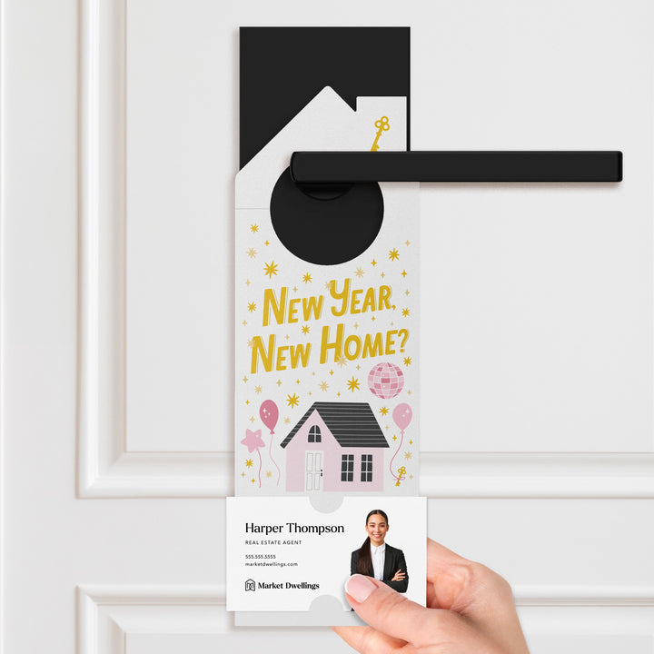 New Year, New Home? Door Hangers Holiday Door Hanger Market Dwellings