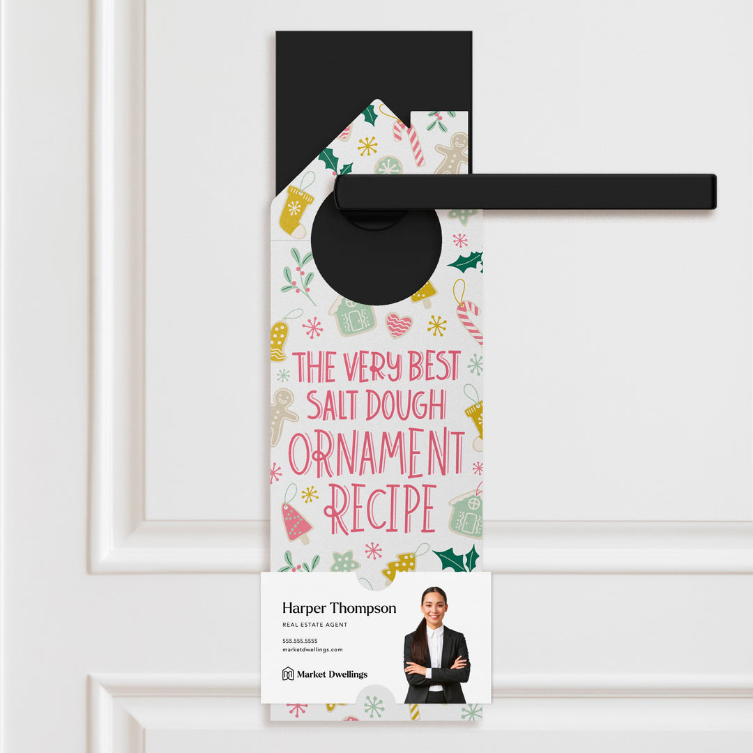 The Very Best Salt Dough Ornament Recipe Door Hangers Holiday Door Hanger Market Dwellings