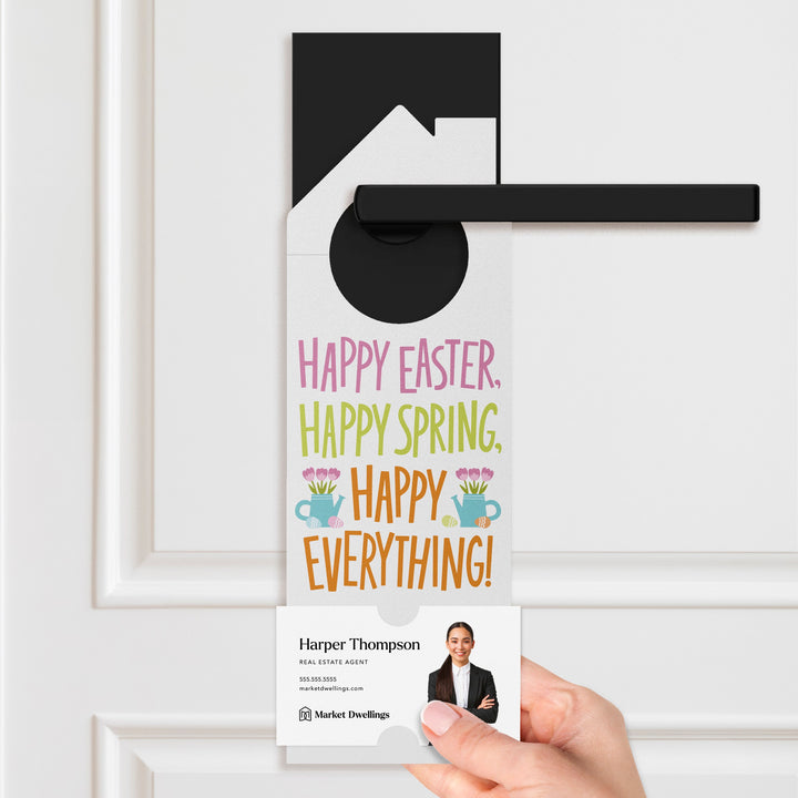 Happy Easter, Happy Spring, Happy Everything! Door Hangers Holiday Door Hanger Market Dwellings