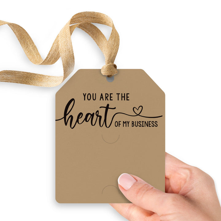 You are the Heart of My Business Gift Tags | Gift Tags Gift Tag Market Dwellings