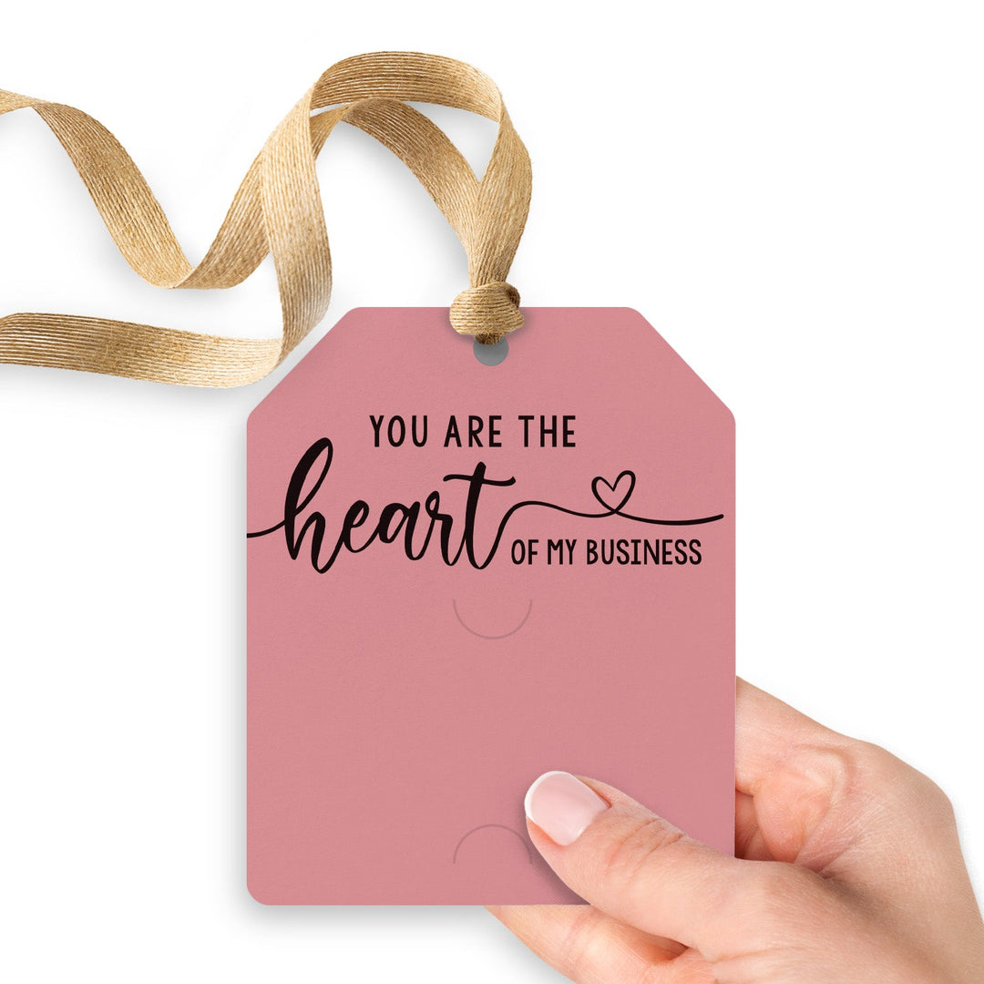 You are the Heart of My Business Gift Tags | Gift Tags
