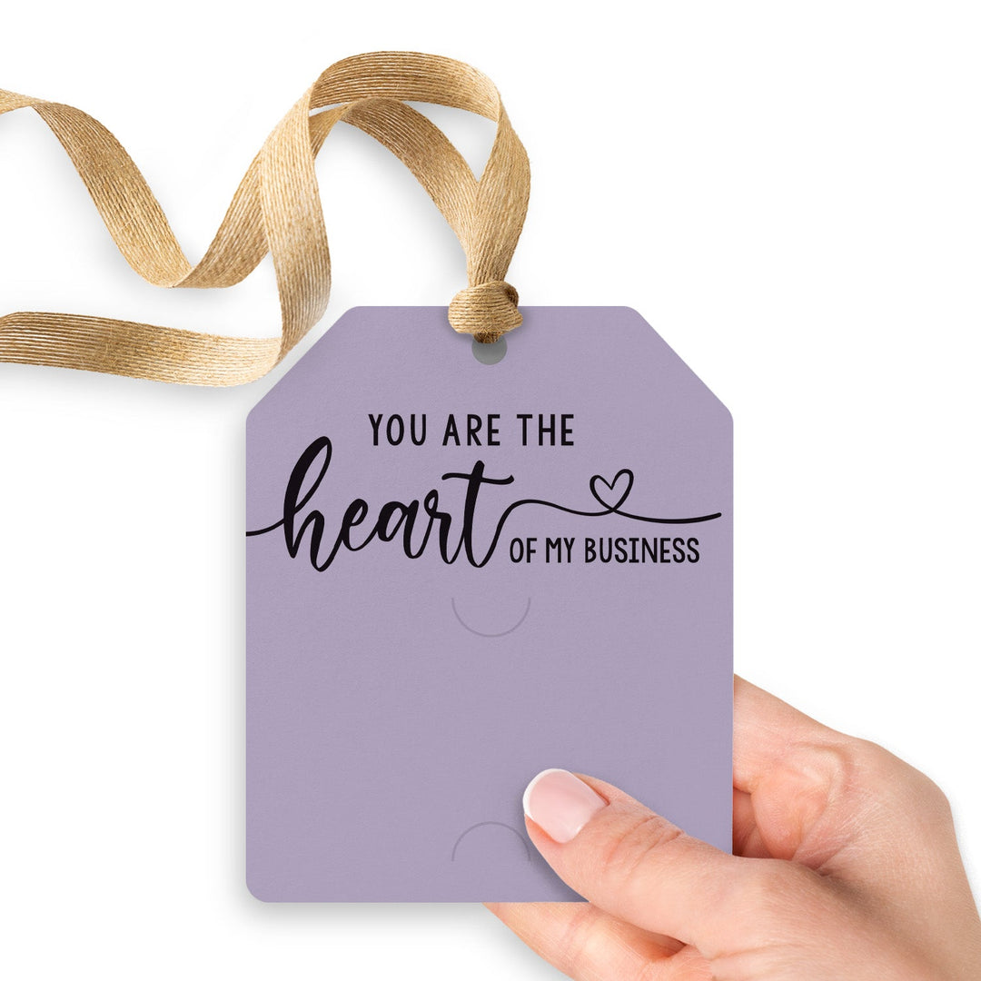 You are the Heart of My Business Gift Tags | Gift Tags