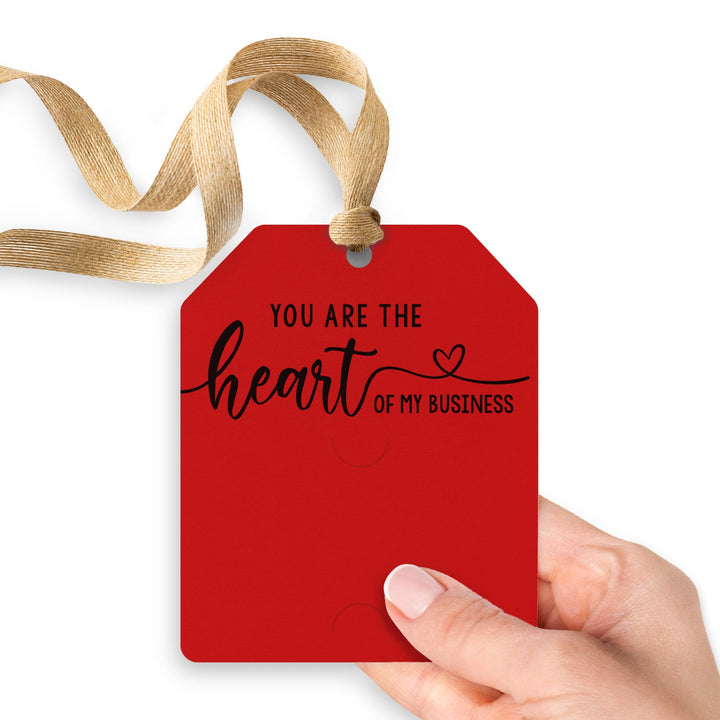 You are the Heart of My Business Gift Tags | Gift Tags Gift Tag Market Dwellings