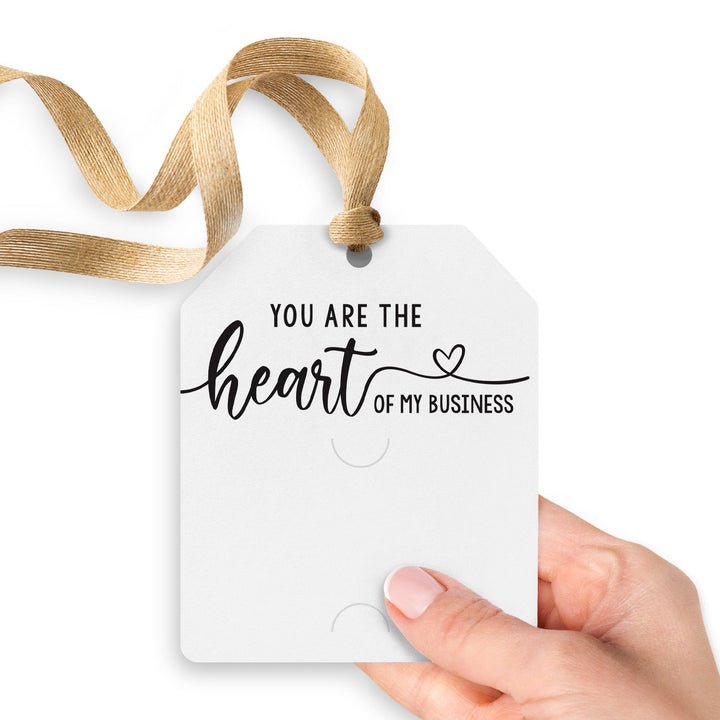 You are the Heart of My Business Gift Tags | Gift Tags Gift Tag Market Dwellings