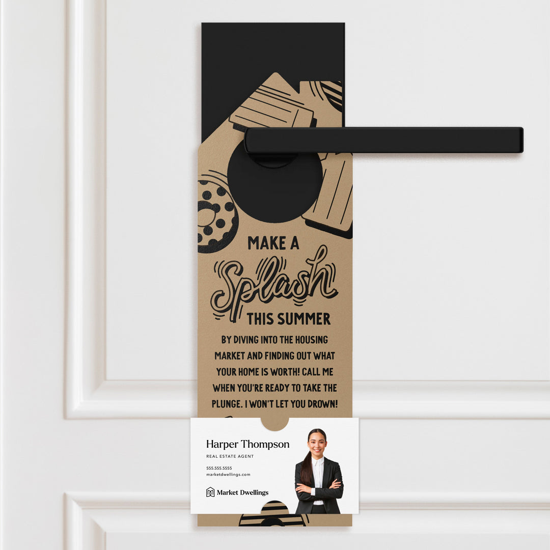 Make A Splash This Summer | Summer Door Hangers | 206-DH002 Door Hanger Market Dwellings LIGHT PURPLE