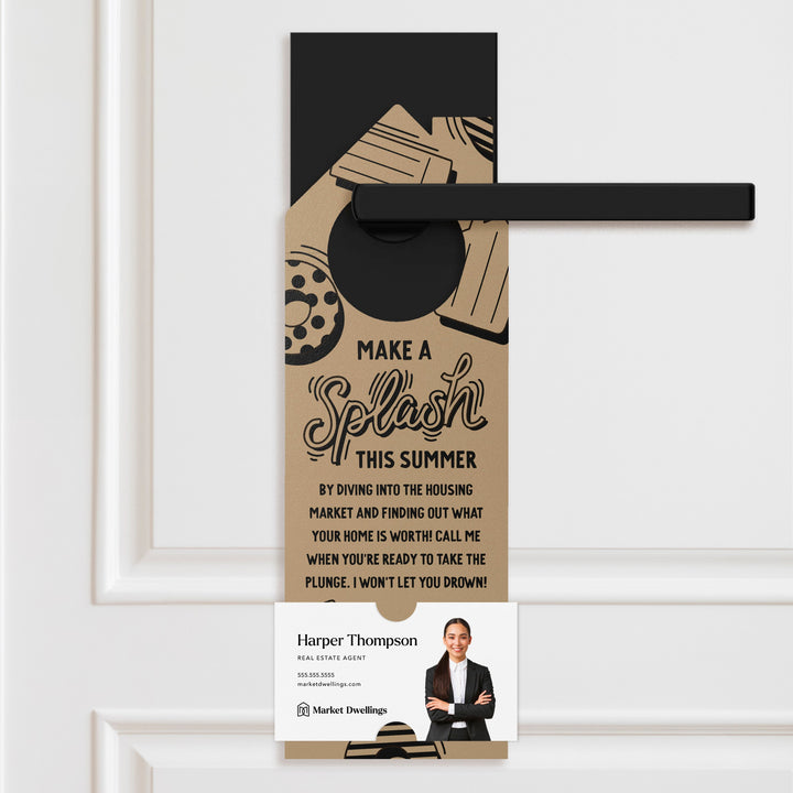 Make A Splash This Summer | Summer Door Hangers | 206-DH002 Door Hanger Market Dwellings LIGHT PURPLE
