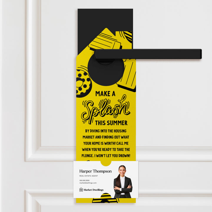 Make A Splash This Summer Door Hangers Season Door Hanger Market Dwellings LEMON