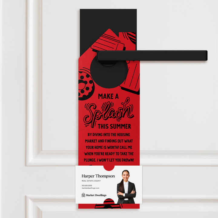 Make A Splash This Summer Door Hangers Season Door Hanger Market Dwellings SCARLET