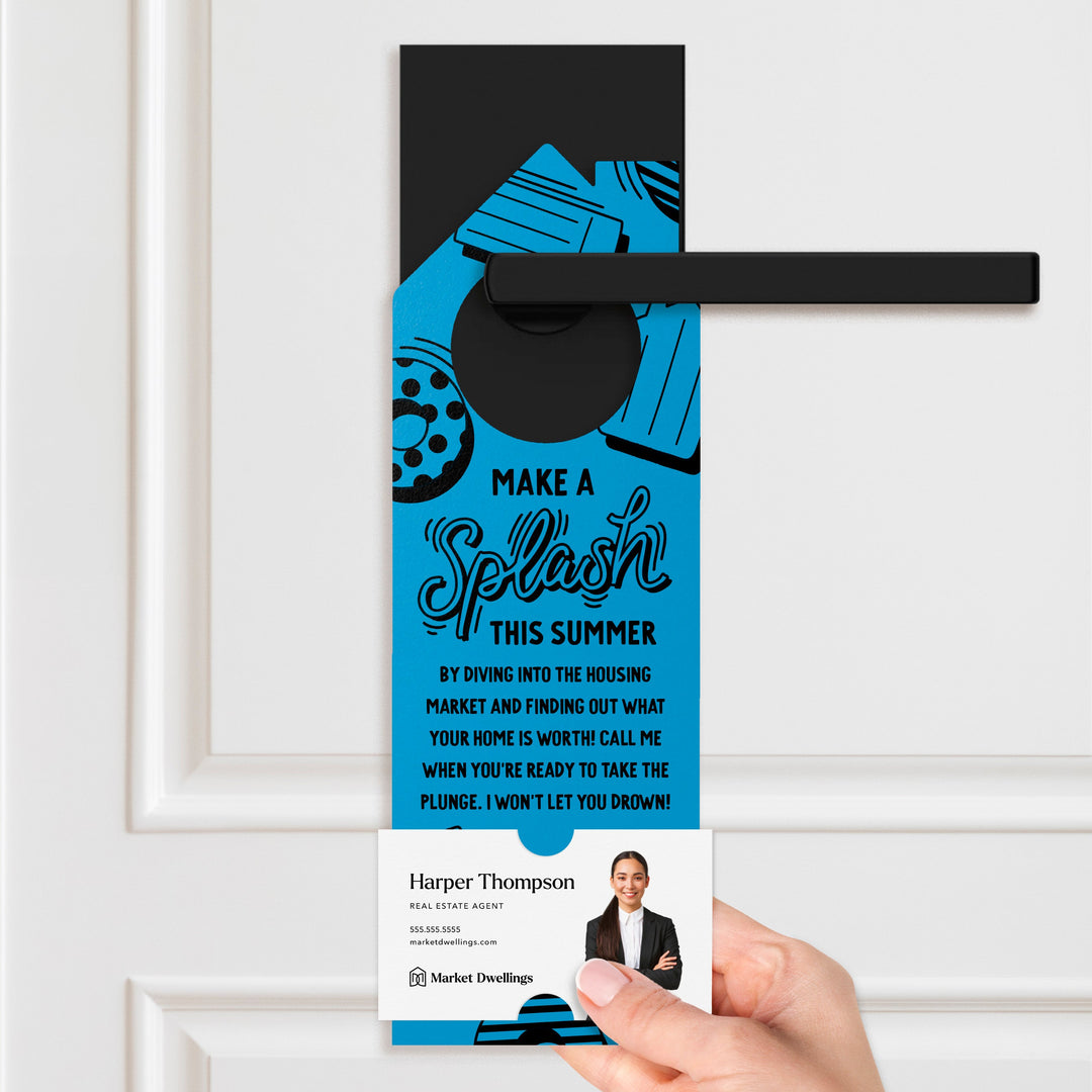 Make A Splash This Summer Door Hangers Season Door Hanger Market Dwellings