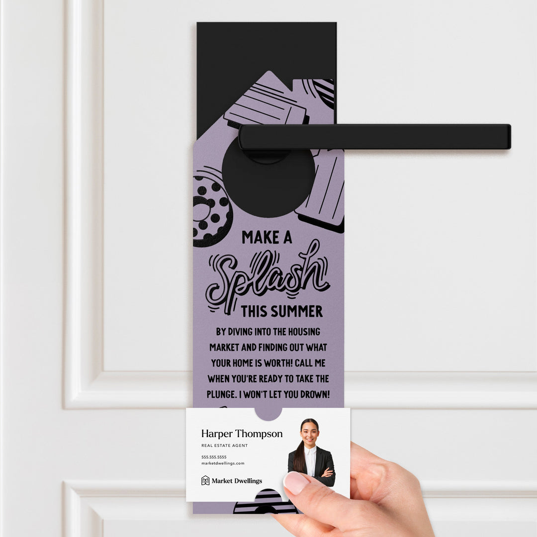 Make A Splash This Summer Door Hangers Season Door Hanger Market Dwellings